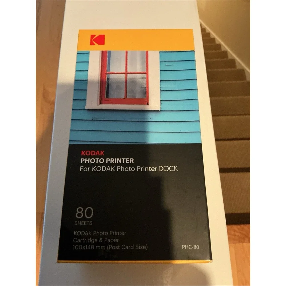KODAK Dock Photo Printer Cartridge Refill 80 Sheets Of Photo Paper NEW Open Box